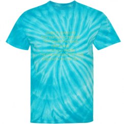 Unisex Tie-Dye Cyclone Pinwheel Tee