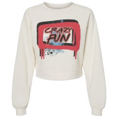 Women's Raglan Pullover Fleece