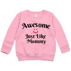 Toddler Crewneck Basic Promo Sweatshirt