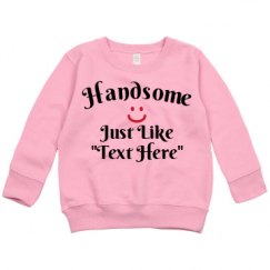 Toddler Crewneck Basic Promo Sweatshirt