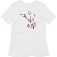 Ladies Relaxed Fit Super Soft Triblend Tee