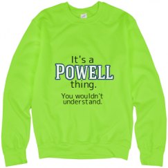 Unisex Neon Crewneck Sweatshirt