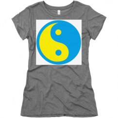 Ladies Slim Fit Super Soft Triblend Tee