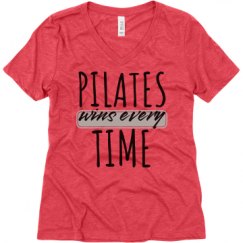 Ladies Relaxed Fit Super Soft Triblend V-Neck Tee