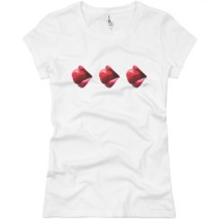 Ladies Slim Fit Basic Promo Jersey Tee