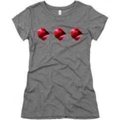 Ladies Slim Fit Super Soft Triblend Tee