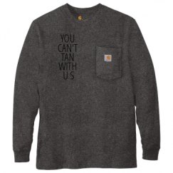 Unisex Carhartt Pocket Long Sleeve Tee