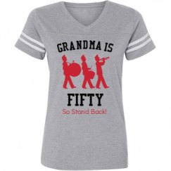 Ladies Relaxed Fit Vintage Sports Tee