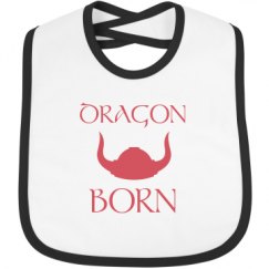 Infant Contrast Trim Bib