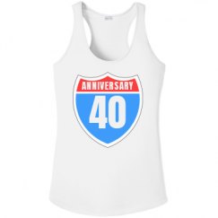 Ladies Athletic Performance Racerback Tank