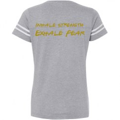 Ladies Relaxed Fit Vintage Sports Tee