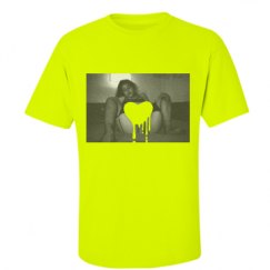 Unisex Ultra Cotton Safety Neon Crewneck Tee