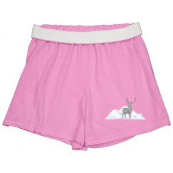 Slim Fit Cheer Shorts