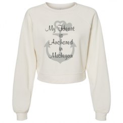 Women's Raglan Pullover Fleece