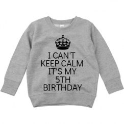 Toddler Crewneck Basic Promo Sweatshirt