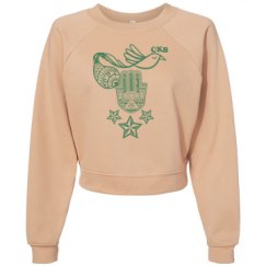 Women's Raglan Pullover Fleece