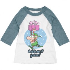 Toddler 3/4 Sleeve Raglan Tee