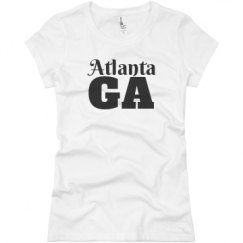 Ladies Slim Fit Basic Promo Jersey Tee