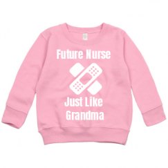 Toddler Crewneck Basic Promo Sweatshirt