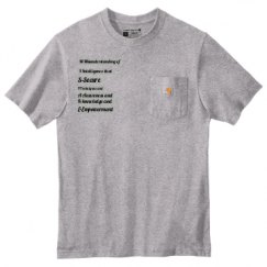 Unisex Carhartt Tall Pocket Tee