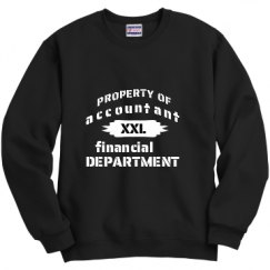 Unisex Film and Foil Crewneck Sweatshirt