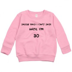 Toddler Crewneck Basic Promo Sweatshirt