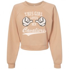 Women's Raglan Pullover Fleece