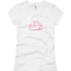 Ladies Slim Fit Basic Promo Jersey Tee