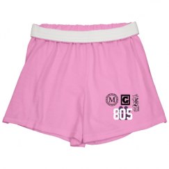 Slim Fit Cheer Shorts