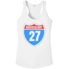 Ladies Athletic Performance Racerback Tank