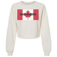 Women's Raglan Pullover Fleece