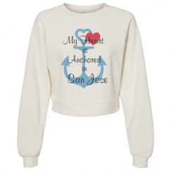 Women's Raglan Pullover Fleece