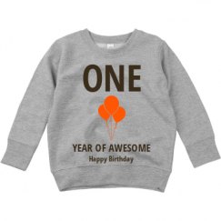 Toddler Crewneck Basic Promo Sweatshirt