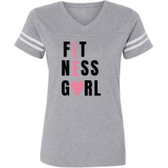 Ladies Relaxed Fit Vintage Sports Tee