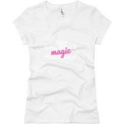 Ladies Slim Fit Basic Promo Jersey Tee