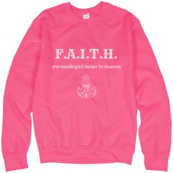 Unisex Neon Crewneck Sweatshirt