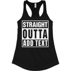 Ladies Slim Fit Racerback Tank Top