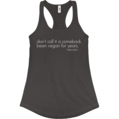 Ladies Slim Fit Racerback Tank Top