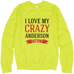 Unisex Neon Crewneck Sweatshirt