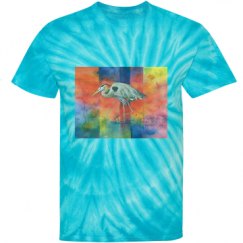 Unisex Tie-Dye Cyclone Pinwheel Tee