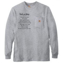 Unisex Carhartt Pocket Long Sleeve Tee