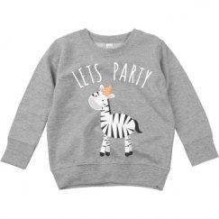 Toddler Crewneck Basic Promo Sweatshirt