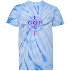 Youth Tie-Dye Cyclone Pinwheel Tee