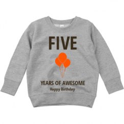 Toddler Crewneck Basic Promo Sweatshirt