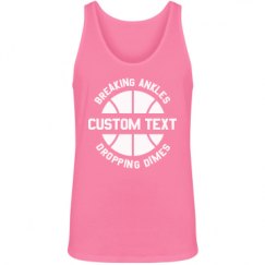 Unisex Jersey Neon Tank Top