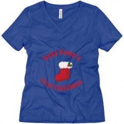 Ladies Relaxed Fit V-Neck Tee