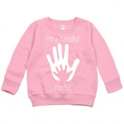 Toddler Crewneck Basic Promo Sweatshirt