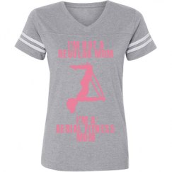 Ladies Relaxed Fit Vintage Sports Tee