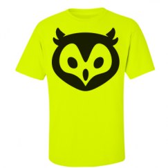 Unisex Ultra Cotton Safety Neon Crewneck Tee