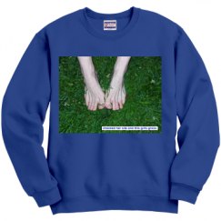 Unisex Film and Foil Crewneck Sweatshirt